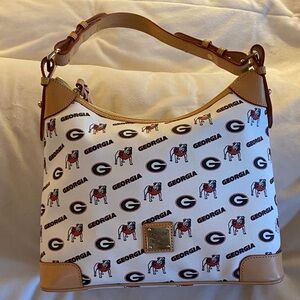 Dooney & Bourke Collegiate University of Georgia/Bulldogs Hobo Bag NWOT